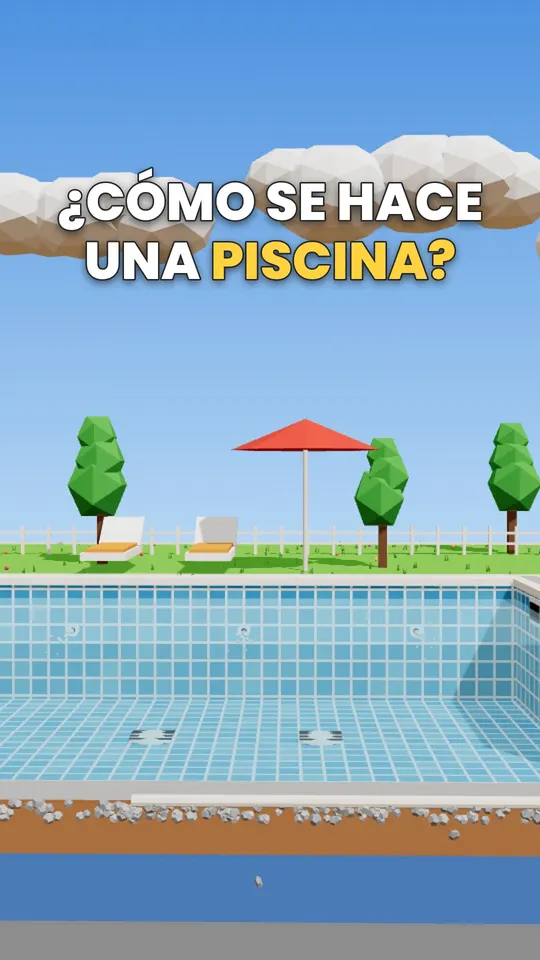 Cómo se construye una piscina