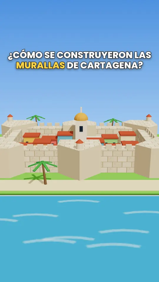 Cómo se construyeron las murallas de Cartagena